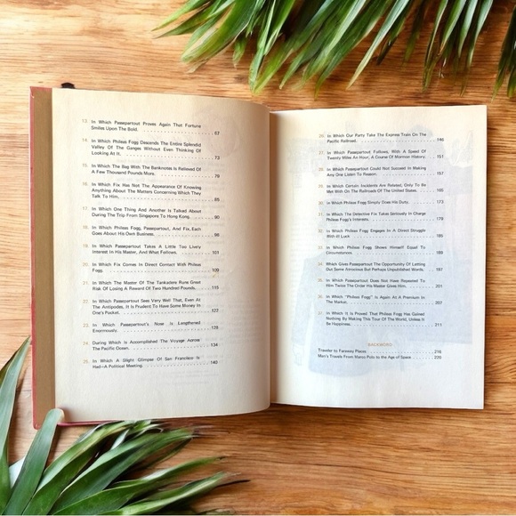 VINTAGE Around the World in Eighty Days by Jules Verne Classic Illustrated - Picture 7 of 10